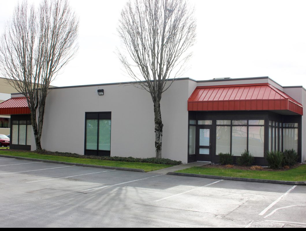 Exterior view of Paine Field Business Park in Everett, Washington