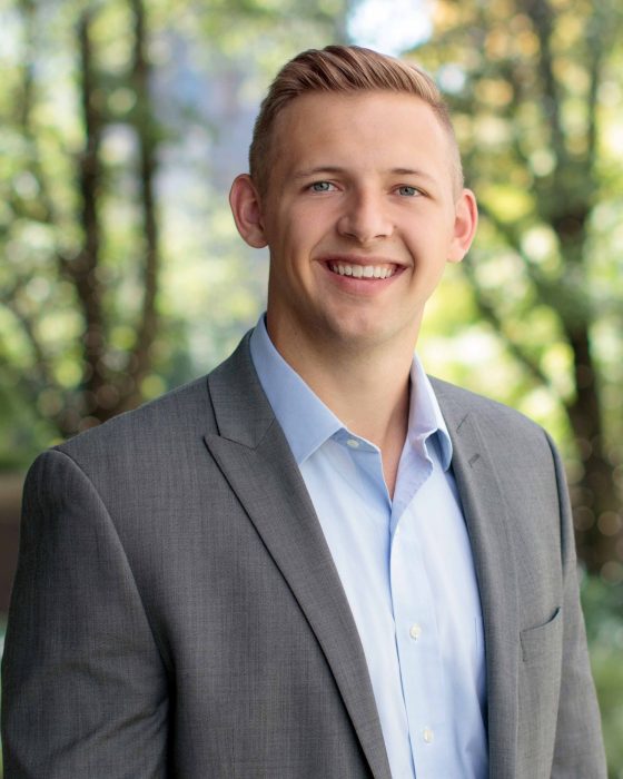 Headshot of Clayton Holm of Broderick Group in Bellevue, WA