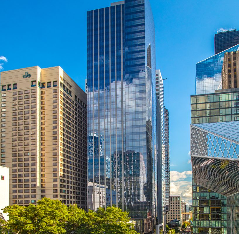 Exterior view of Madison Centre in Seattle, Washington