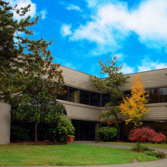 Exterior view of 12600 Building in Bellevue, Washington