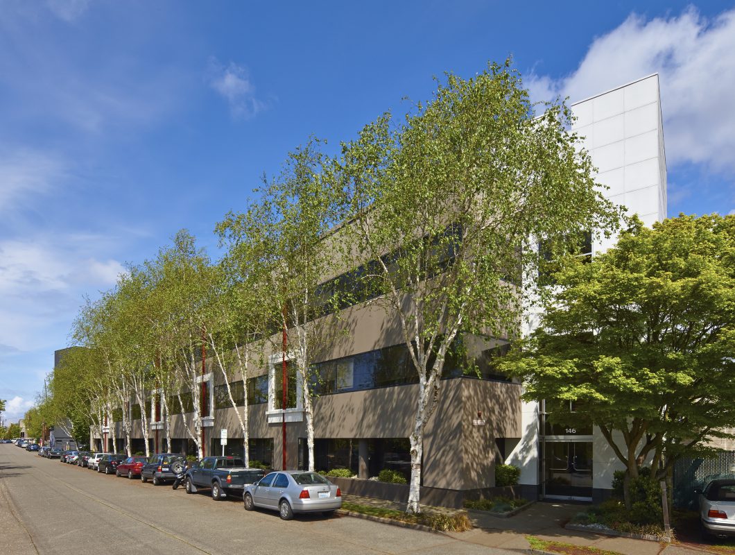 Exterior view of Ship Canal Office Center in Seattle, Washington