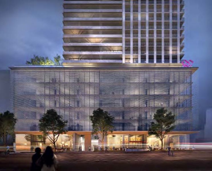 Exterior rendering of First Light in Seattle, Washington