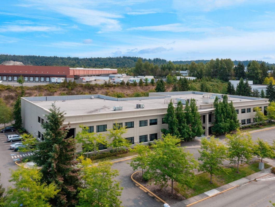 Exterior view of CIS Building in Redmond, Washington