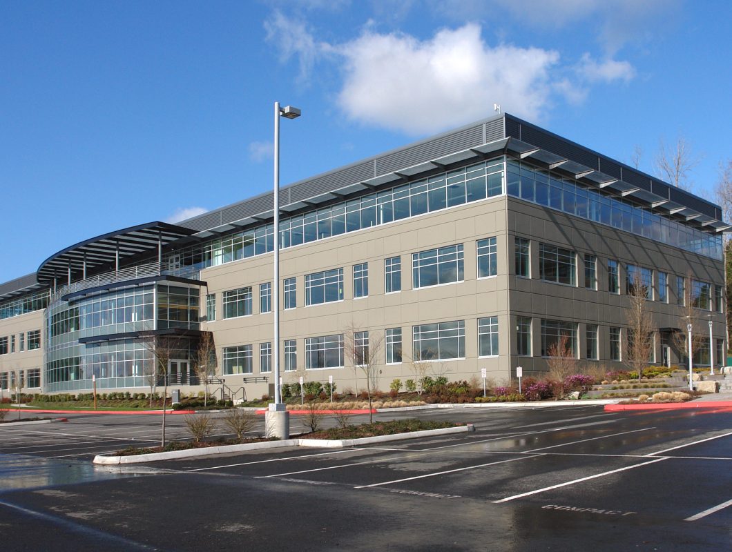 Exterior view of Canyon Pointe in Bothell, Washington