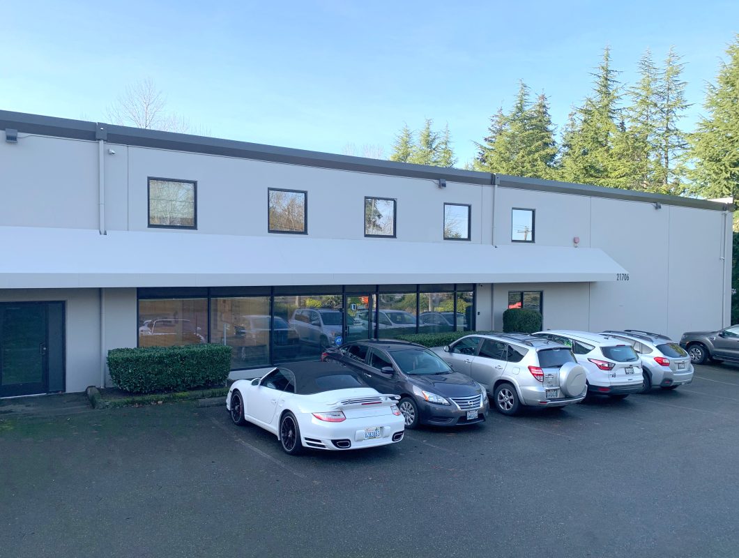 Exterior view of Lumenal Building in Mountlake Terrace, Washington