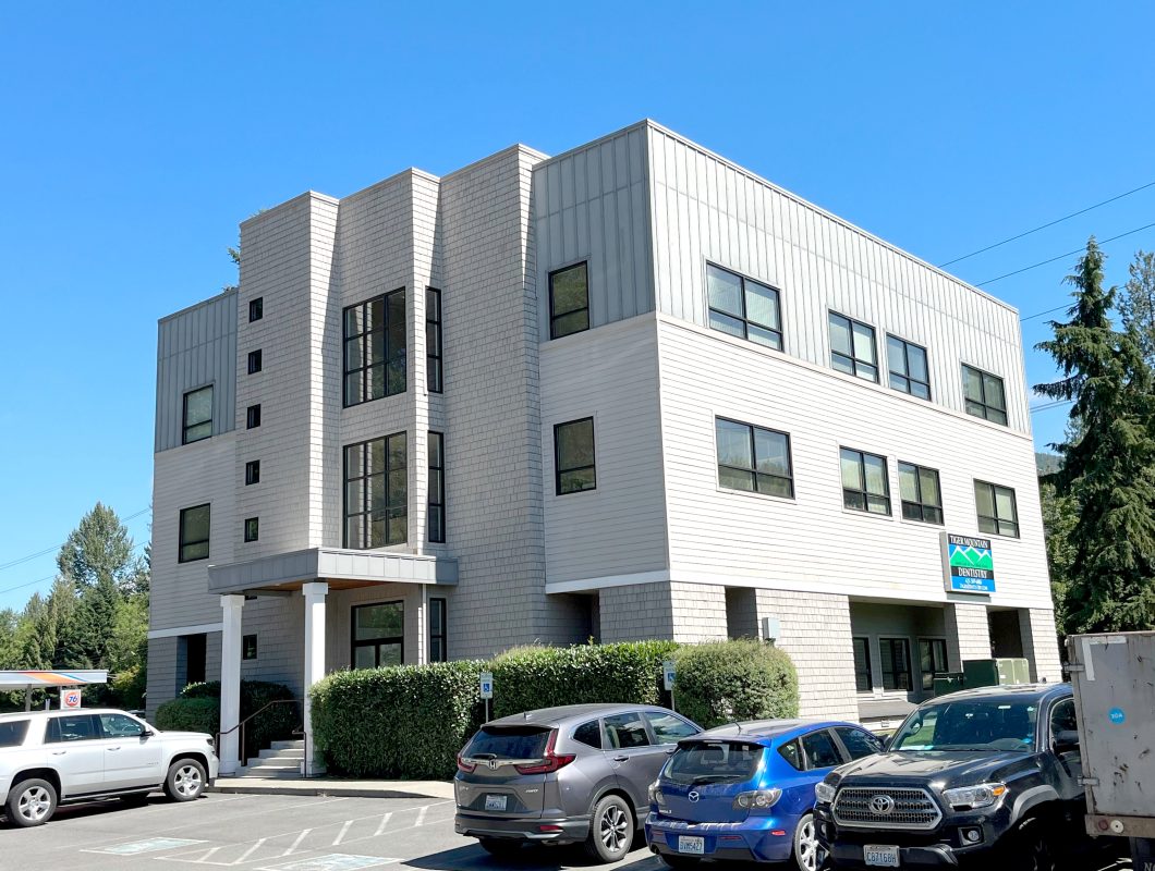 Exterior view of Tiger Mountain Professional Center in Issaquah, Washington