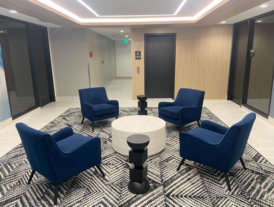 Office space available in a recently refurbished office building in downtown Kirkland including conference rooms, private offices, open work space and a balcony