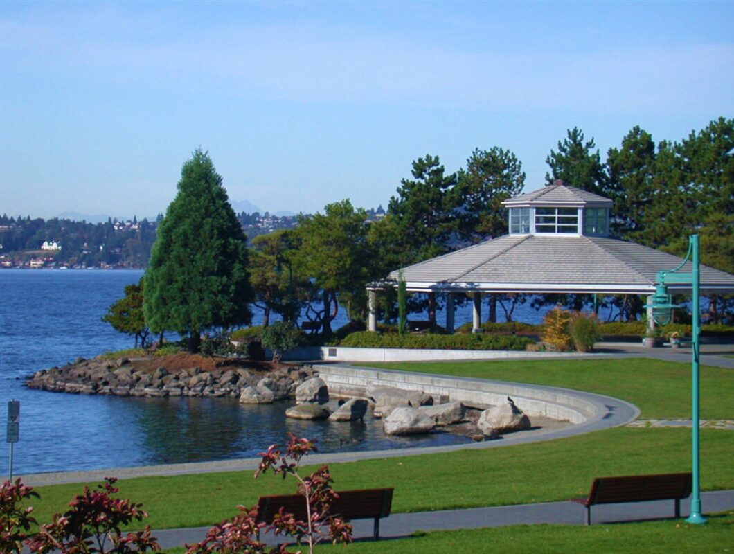 Office space available in a recently refurbished office building in downtown Kirkland including conference rooms, private offices, open work space and a balcony