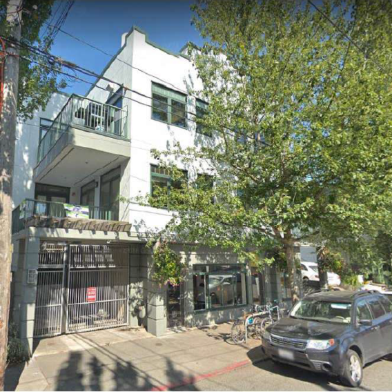 Exterior view of Madrona Plaza in Seattle, Washington