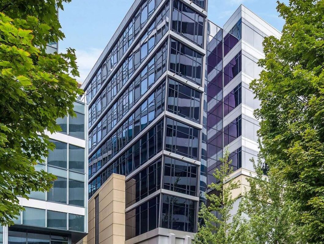 Exterior of Met Park North in Seattle, Washington