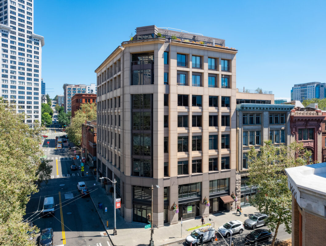 Exterior view of Olympic Block in Seattle, WA