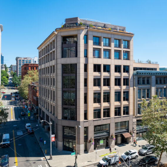 Exterior view of Olympic Block in Seattle, WA