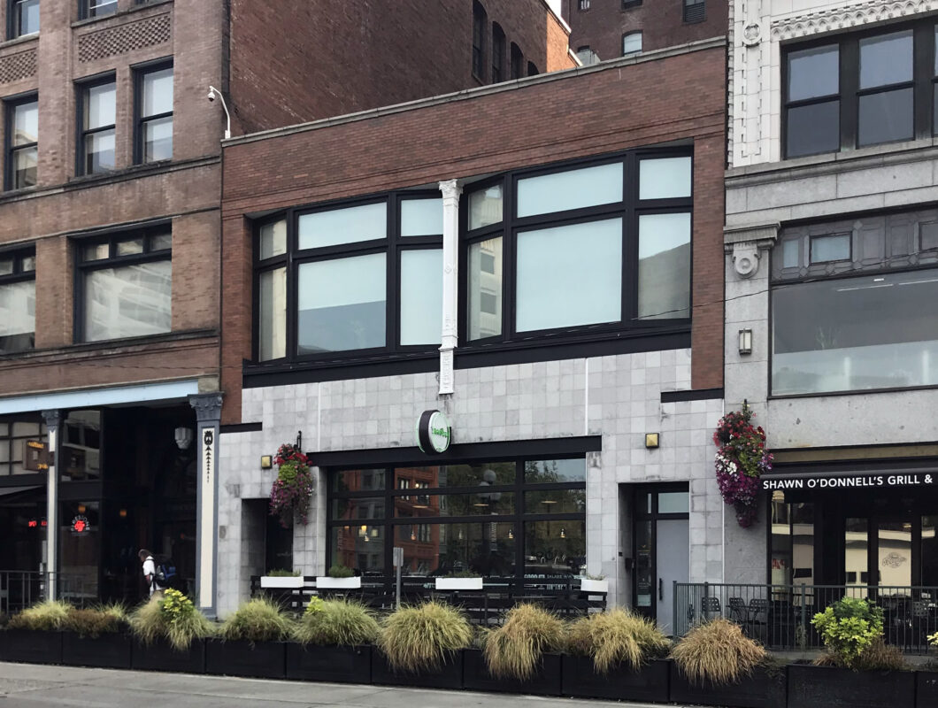 Exterior view of Florence Building in Seattle, WA