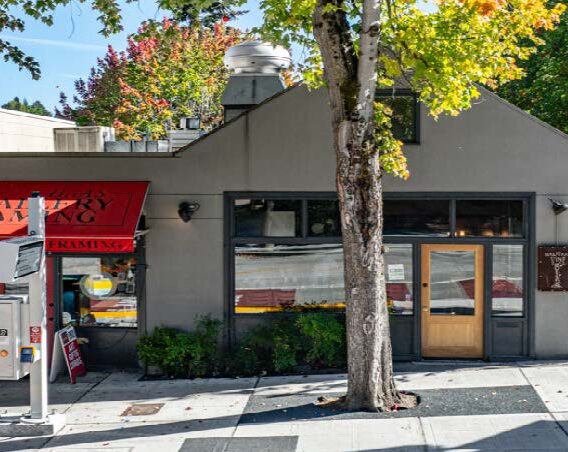 Exterior view of Sprague Building in Seattle, Washington